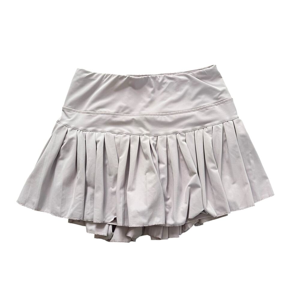 Goldhinge light lilac purple mini pleated tennis skirt size M